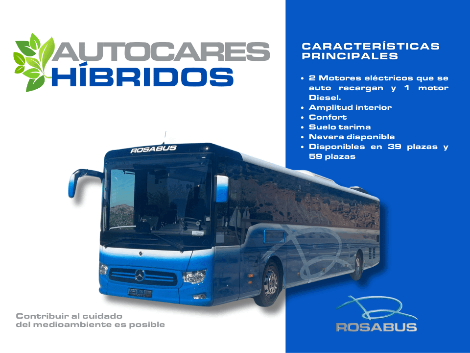 AUTOCARES HIBRIDOS ROSABUS