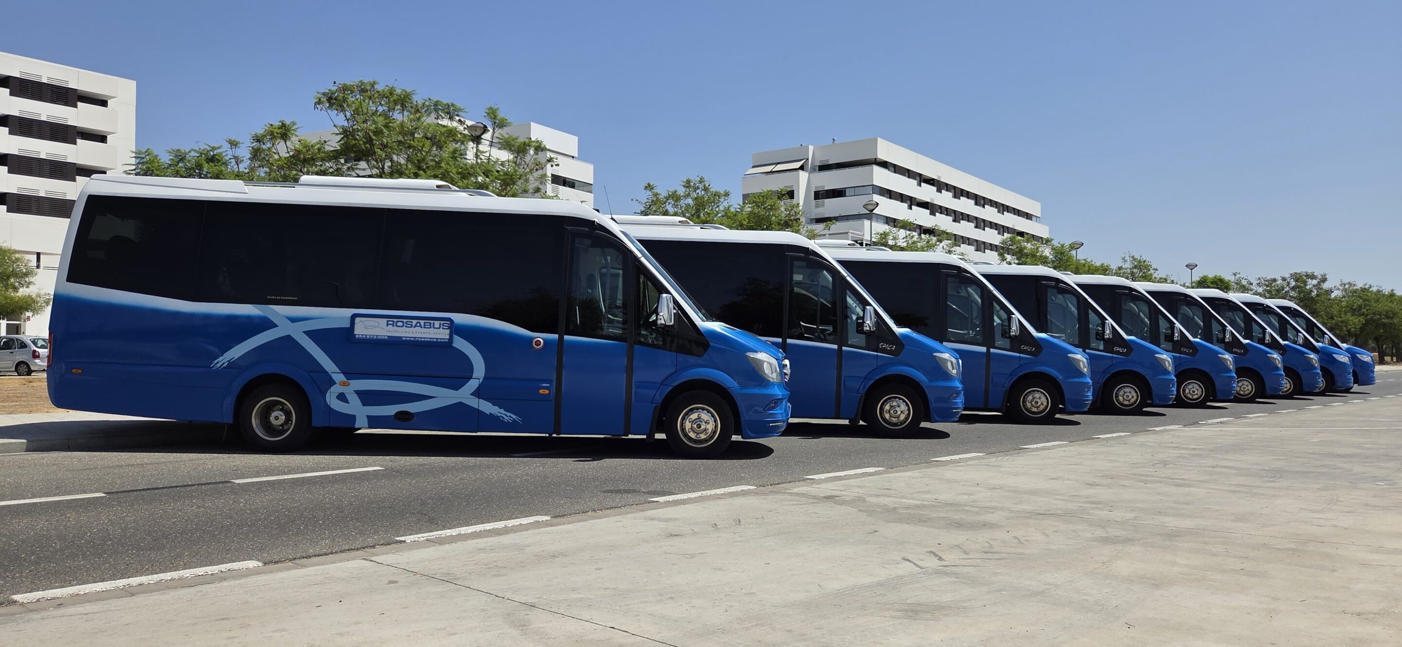 nuestras microbuses de 19 plazas vip rosabus